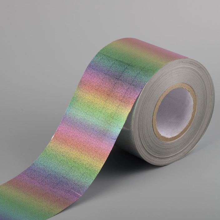 噴墨小沙點(diǎn)鐳射膜不干膠材料