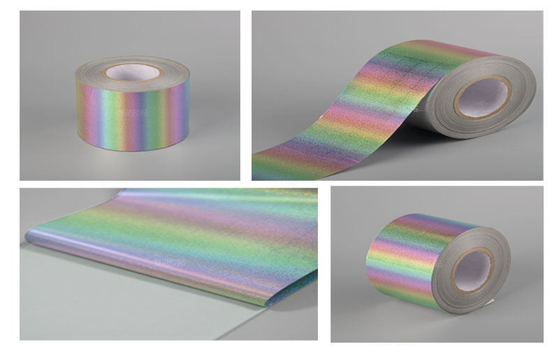 噴墨小沙點(diǎn)鐳射膜不干膠材料